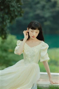 Model Jia Yue Captivates in the Latest YiTuYu Art Language Vol.10528 - image 4