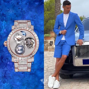 Cristiano Ronaldo's Multi-Million Dollar Watch Collection: Diamond-Encrusted Luxury Timepieces - image 1