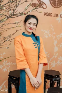 Vietnamese Volleyball Star Nguyen Thu Hoai Welcomes Lunar New Year - image 2