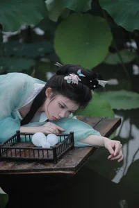YiTuYu Art Language Vol. 4940 - Zhi Zi Hua Portrait Photography Collection - image 4