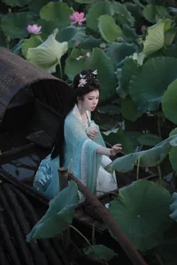 YiTuYu Art Language Vol. 4940 - Zhi Zi Hua Portrait Photography Collection - image 7