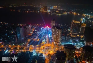 Spectacular Drone Light Show Illuminates the Hanoi Sky - image 4