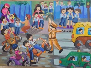 Easy Road to School Drawing Ideas: Simple and Nostalgic Art for Kids and Beginners - image 28