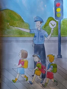 Easy Road to School Drawing Ideas: Simple and Nostalgic Art for Kids and Beginners - image 12