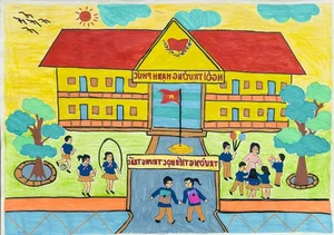 Easy Road to School Drawing Ideas: Simple and Nostalgic Art for Kids and Beginners - image 34