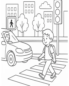 Easy Road to School Drawing Ideas: Simple and Nostalgic Art for Kids and Beginners - image 29