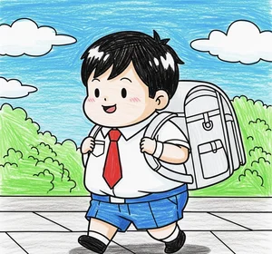 Easy Road to School Drawing Ideas: Simple and Nostalgic Art for Kids and Beginners - image 35
