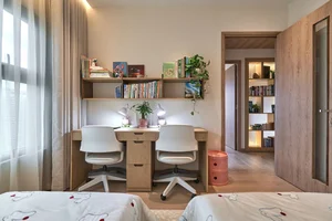 Modern 75m2 Apartment Renovation for a Growing Family of Four - image 2