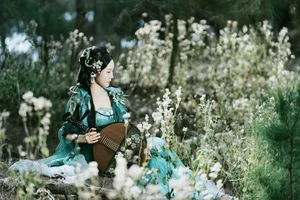 YiTuYu Art Language Vol.9734 Xiao Ye Zi Artistic Photo Set - image 4