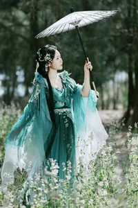 YiTuYu Art Language Vol.9734 Xiao Ye Zi Artistic Photo Set - image 1