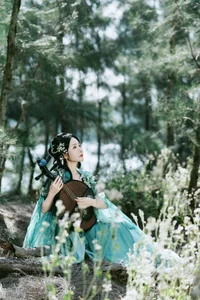 YiTuYu Art Language Vol.9734 Xiao Ye Zi Artistic Photo Set - image 5