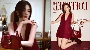 Bai Lu Sparks Fashion Controversy at Gucci Event Over Red Dress Styling - image 0