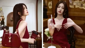 Bai Lu Sparks Fashion Controversy at Gucci Event Over Red Dress Styling - image 5