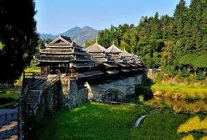 The Architectural Marvel of the Dong Ethnic Group's Wind and Rain Bridges - image 0