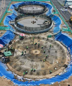 Inside Ho Chi Minh City's Largest Wastewater Treatment Plant Construction - image 7