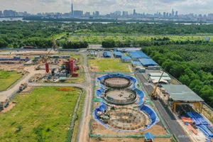 Inside Ho Chi Minh City's Largest Wastewater Treatment Plant Construction - image 8