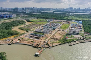 Inside Ho Chi Minh City's Largest Wastewater Treatment Plant Construction - image 6
