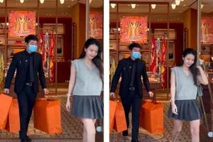 Midu's Stunning Fashion Duality: Bold Streetwear vs. Elegant Classroom Attire - image 11
