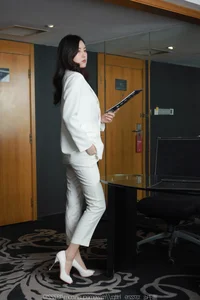 IESS Xiao Bao - White Tights and Professional Office Style Gallery - image 49