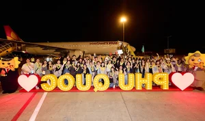Sun PhuQuoc Airways Welcomes First International Flight Bringing Taiwanese Tourists to Phu Quoc - image 2