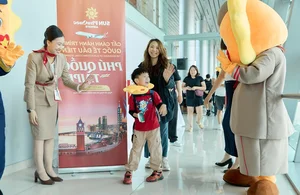 Sun PhuQuoc Airways Welcomes First International Flight Bringing Taiwanese Tourists to Phu Quoc - image 1