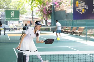 Supermodel Ky Han Embraces Pickleball: The New Fitness Passion of Mac Hong Quan's Wife - image 3