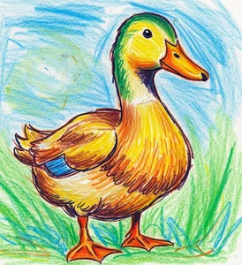 65+ Cute Duck Drawing Ideas: Simple and Adorable Sketches for All Ages - image 28