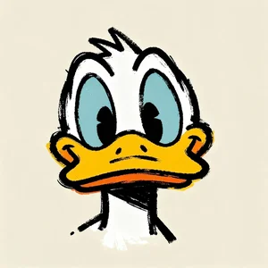 65+ Cute Duck Drawing Ideas: Simple and Adorable Sketches for All Ages - image 32