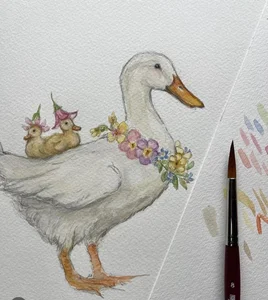 65+ Cute Duck Drawing Ideas: Simple and Adorable Sketches for All Ages - image 40