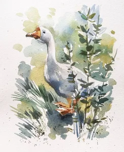 65+ Cute Duck Drawing Ideas: Simple and Adorable Sketches for All Ages - image 42