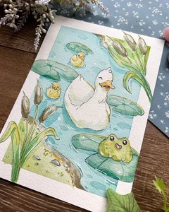 65+ Cute Duck Drawing Ideas: Simple and Adorable Sketches for All Ages - image 33