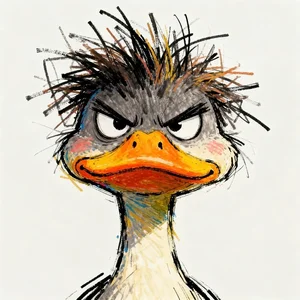65+ Cute Duck Drawing Ideas: Simple and Adorable Sketches for All Ages - image 16