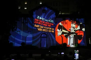 Spectacular 3D Mapping Show Marks 79th Anniversary of Vietnam Information Sector - image 5
