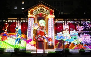 Spectacular 3D Mapping Show Marks 79th Anniversary of Vietnam Information Sector - image 7