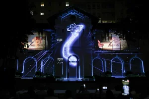 Spectacular 3D Mapping Show Marks 79th Anniversary of Vietnam Information Sector - image 2