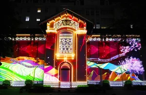 Spectacular 3D Mapping Show Marks 79th Anniversary of Vietnam Information Sector - image 3