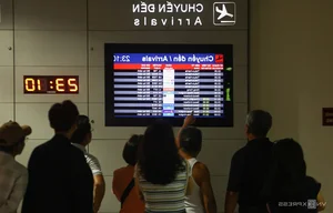 Emotional Reunions as Tan Son Nhat Airport Crowds with Overseas Vietnamese - image 2