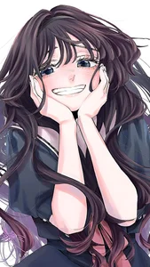 Kaoruko Waguri Gallery: Pure and Sweet Anime-Style Aesthetic Wallpapers - image 10