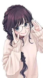 Kaoruko Waguri Gallery: Pure and Sweet Anime-Style Aesthetic Wallpapers - image 9
