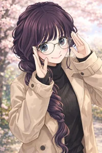 Kaoruko Waguri Gallery: Pure and Sweet Anime-Style Aesthetic Wallpapers - image 5