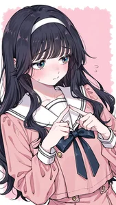 Kaoruko Waguri Gallery: Pure and Sweet Anime-Style Aesthetic Wallpapers - image 12