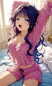 Kaoruko Waguri Gallery: Pure and Sweet Anime-Style Aesthetic Wallpapers - image 11