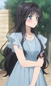 Kaoruko Waguri Gallery: Pure and Sweet Anime-Style Aesthetic Wallpapers - image 2