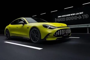 Mercedes-AMG GT 4-Door Coupe Drops V8 to Rival Porsche Taycan - image 10