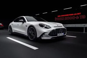 Mercedes-AMG GT 4-Door Coupe Drops V8 to Rival Porsche Taycan - image 5
