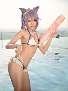 Cosplay Spotlight: ZinieQ's Stunning Keqing Bikini Transformation - image 9