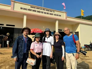 Miss International Thanh Thuy Provides Essential Relief and Support to Nu Village Residents Following Natural Disaster - image 1