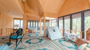 Inside Phan Nhu Thao Wooden Villa in the Pine Forest of Da Lat - image 2