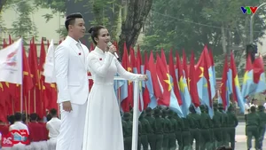 Vietnamese Artists Perform to Celebrate National Military Parade Ceremony - image 10