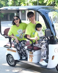 Thai Celebrity Push Puttichai and Family Charm Fans with Matching Outfits - image 1